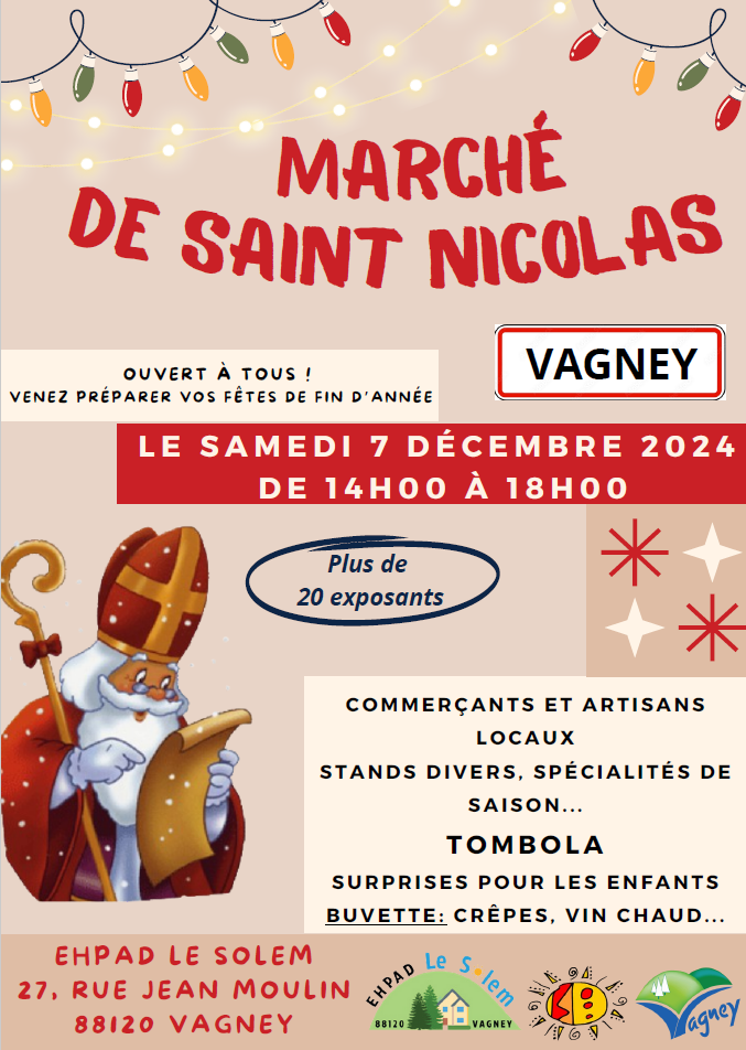 flyer marche de noel